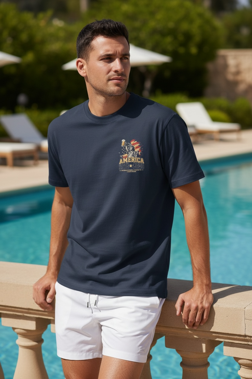 USA 250 "Liberty & Libations" Graphic Tee – Only 1,776 Made